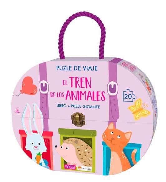 El tren de los animales. Puzle de viaje. Con puzzle  Edic. ilustrado (Español) | 9788418127182 | G. Pesavento ; G. Meneguzzu | Librería Castillón - Comprar libros online Aragón, Barbastro