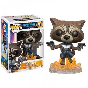 FUNKO POP MARVEL GUARDIANES DE LA GALAXIA ROCKET 201 | 889698132701 | Librería Castillón - Comprar libros online Aragón, Barbastro