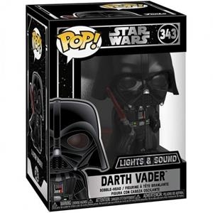 FUNKO POP STA WARS DARTH VADER LUZ 343 | 889698355193 | Librería Castillón - Comprar libros online Aragón, Barbastro