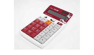 CALCULADORA EUROCONVERSOR 12 DÍGITOS ROJO (key computer) | 8411574019800 | Librería Castillón - Comprar libros online Aragón, Barbastro