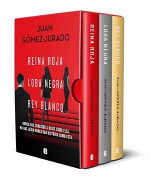 Trilogía Reina Roja (edición pack con: Reina Roja | Loba Negra | Rey Blanco) | 9788466670227 | Juan GómezJurado | Librería Castillón - Comprar libros online Aragón, Barbastro