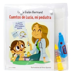 Maletín de cuentos de Lucía, mi pediatra | 9788408249405 | Galán Bertrand, Lucía ; Aparicio, Núria | Librería Castillón - Comprar libros online Aragón, Barbastro