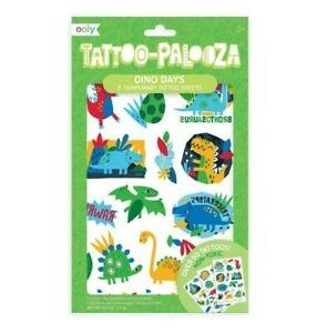TATTOO PALOOZA - TATUAJES TEMPORALES DINOSAURIOS (3 HOJAS) | 810078033066 | Librería Castillón - Comprar libros online Aragón, Barbastro