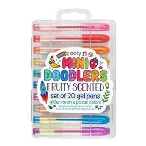 MINI BOLIGRAFOS DE GEL PERFUMADOS SET DE 20 COLORES GLITTER NEON Y PASTEL | 810078036463 | Librería Castillón - Comprar libros online Aragón, Barbastro