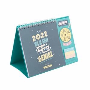 CALENDARIO MR WONDERFUL 2022 DE SOBREMESA VA A SER UN AÑO GENIA | 8435460795630 | MR WONDERFUL | Librería Castillón - Comprar libros online Aragón, Barbastro