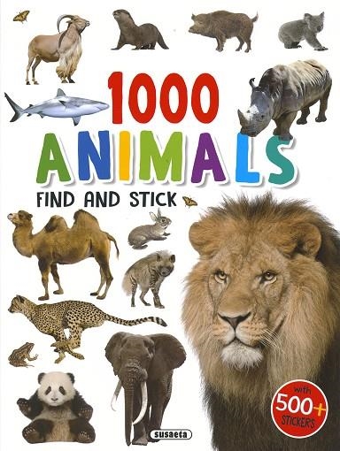 1000 animals find and stick | 9788467784459 | Susaeta, Equipo | Librería Castillón - Comprar libros online Aragón, Barbastro
