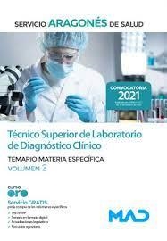 Técnico Superior de Laboratorio de Diagnóstico Clínico del Servicio Aragonés de Salud Temario Específico 2 | 9788414250693 | SILVA GARCIA, CARMEN / GARCIA BERMEJO, Mª JOSE | Librería Castillón - Comprar libros online Aragón, Barbastro