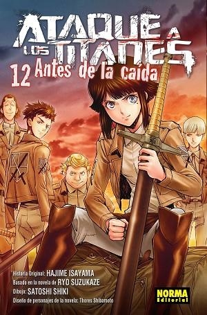 Ataque a los Titanes: antes de la caída 12 | 9788467934663 | Isayame / Suzukae / Shibamoto / Shiki | Librería Castillón - Comprar libros online Aragón, Barbastro