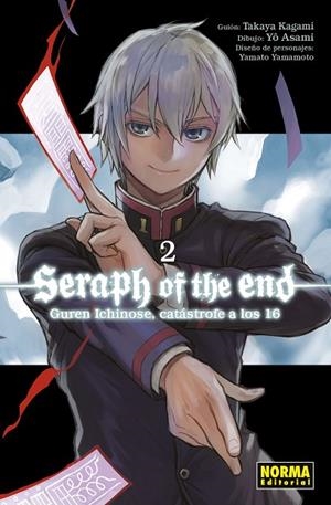 Seraph of the end: Guren Ichinose, catástrofe a los Dieciséis 2 | 9788467938906 | Asami, Yô / Kagami, Takaya | Librería Castillón - Comprar libros online Aragón, Barbastro