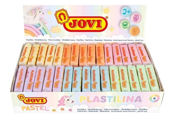 CAJA PLASTILINA JOVI 30 PASTILLAS 50GR COLORES PASTEL | 8412027031936 | Librería Castillón - Comprar libros online Aragón, Barbastro