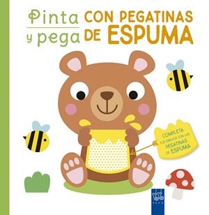 Pinta y pega con pegatinas de espuma. Verde | 9788408250449 | YOYO | Librería Castillón - Comprar libros online Aragón, Barbastro