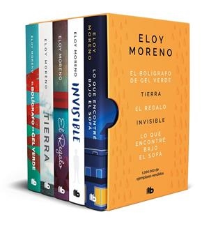 Estuche: Invisible, El regalo, El bolígrafo de gel verde y Lo que encontré bajo | 9788413145082 | Eloy Moreno | Librería Castillón - Comprar libros online Aragón, Barbastro