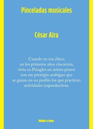 Pinceladas musicales | 9788412430226 | Aira, César | Librería Castillón - Comprar libros online Aragón, Barbastro