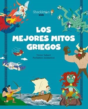 Los mejores mitos griegos | 9788413611204 | Sabaté, Víctor | Librería Castillón - Comprar libros online Aragón, Barbastro