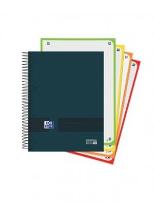 CUADERNO OXFORD & YOU EUROPEAN A4+ 120H CUADRICULA 5MM CB TAPA ENCUADERNADA COLORES NEUTROS SURTIDOS | 8412771043025 | Librería Castillón - Comprar libros online Aragón, Barbastro
