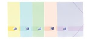 CARPETA GOMAS SOLAPAS OXFORD A4 24X32CM PLASTICO COLORES PASTEL SURTIOS | 3045050455841 | Librería Castillón - Comprar libros online Aragón, Barbastro