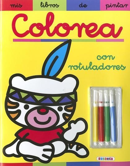 Colorea con rotuladores | 9788467786248 | Susaeta, Equipo | Librería Castillón - Comprar libros online Aragón, Barbastro