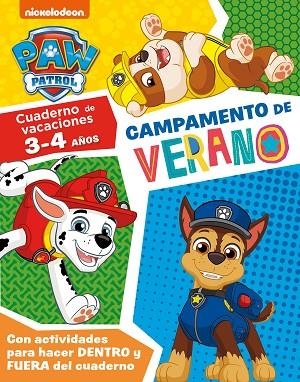 Campamento de verano con la Patrulla Canina | 9788448861094 | Nickelodeon | Librería Castillón - Comprar libros online Aragón, Barbastro