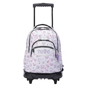 TOTTO 2210P-3H7 RENGLONES ESTAMPADO BLANCO Y AROCIRIS ROSA | 7704758568890 | Librería Castillón - Comprar libros online Aragón, Barbastro