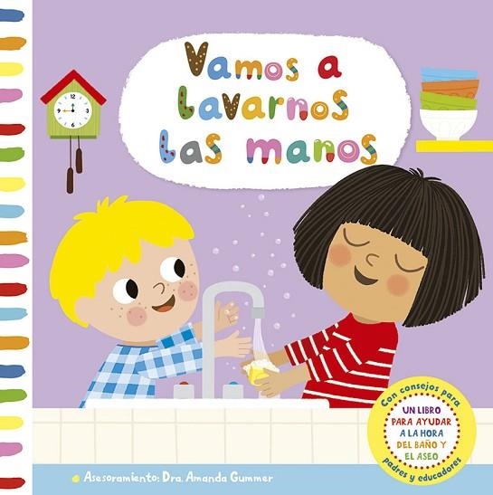 Vamos a lavarnos las manos | 9788491455578 | Gummer, Amanda | Librería Castillón - Comprar libros online Aragón, Barbastro