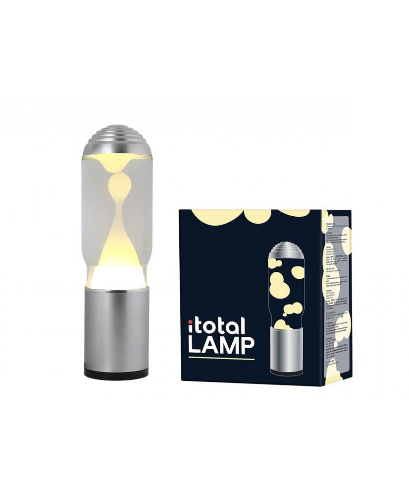 LAMPARA LAVA CON BASE SILVER LIQUIDO AZUL/ CERA VERDE DIFUSOR AROMATICO | 8057711466207 | Librería Castillón - Comprar libros online Aragón, Barbastro