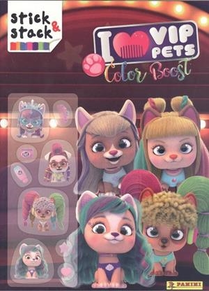 STICK&STACK I LOVE VIP PETS COLOR BOOST | 9788427872677 | VV.AA. | Librería Castillón - Comprar libros online Aragón, Barbastro