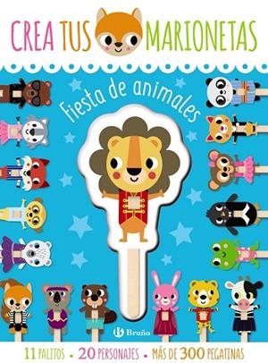 Crea tus marionetas. Fiesta de animales | 9788469665701 | VV.AA. | Librería Castillón - Comprar libros online Aragón, Barbastro