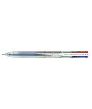 BOLIGRAFO PILOT SUPERGRIP G 4 COLORES DE TINTA TRANSPARENTE | 4902505580857 | Librería Castillón - Comprar libros online Aragón, Barbastro