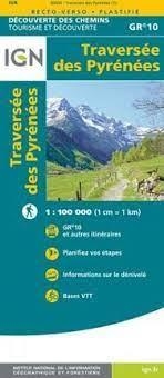 GR 10 TRAVERSEE DES PYRENEES 1:100.000 -IGN | 9782758551294 | Librería Castillón - Comprar libros online Aragón, Barbastro