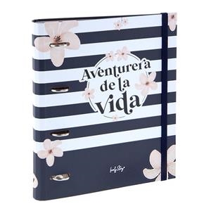 CARPEBLOCK- CARPETA 4 ANILLAS CON RECAMBIO- AVENTURERA DE LA VIDA- | 8435458015337 | Librería Castillón - Comprar libros online Aragón, Barbastro
