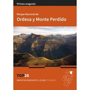 MAPA TOP 25 ORDESA Y MONTE PERDIDO | 9788483215418 | Librería Castillón - Comprar libros online Aragón, Barbastro
