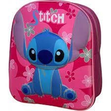 MOCHILA INFANTIL 3D STITCH 30x26x10 | 8720193994536 | Librería Castillón - Comprar libros online Aragón, Barbastro