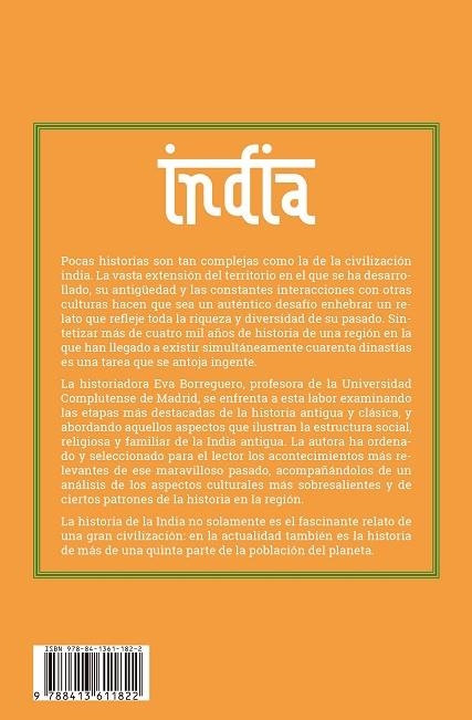 India | 9788413611822 | Borreguero Sancho, Eva | Librería Castillón - Comprar libros online Aragón, Barbastro
