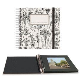 ALBUM FOTOS SENFORT ESPIRAL 25X25CM 30H NEGRAS CON GOMA FLORES VINTAGE | 8412885195757 | Librería Castillón - Comprar libros online Aragón, Barbastro
