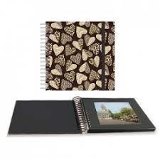 ALBUM FOTOS SENFORT ESPIRAL 25X25CM 30H NEGRAS ANIMAL HEART | 8412885166627 | Librería Castillón - Comprar libros online Aragón, Barbastro