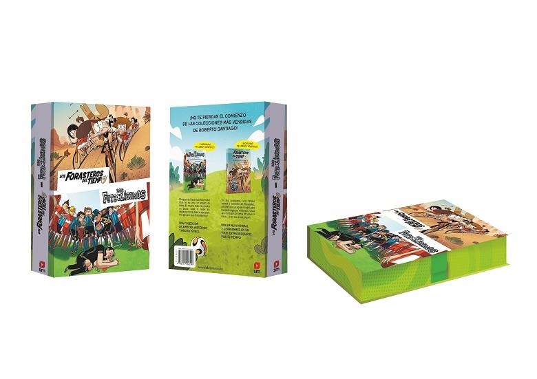 Pack Futbolísimos + Forasteros del Tiempo | 9788411206549 | Santiago, Roberto | Librería Castillón - Comprar libros online Aragón, Barbastro