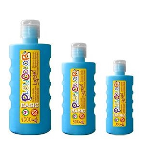 TEMPERA PLAYCOLOR LIQUID BASIC AZUL CLARO | 8414213192810 | Librería Castillón - Comprar libros online Aragón, Barbastro