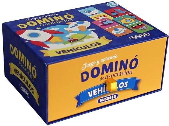 Dominó de asociación. Vehículos | 9788467783445 | Yomikoko | Librería Castillón - Comprar libros online Aragón, Barbastro