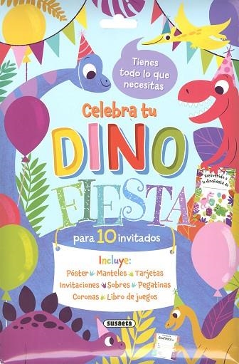 Celebra tu dinofiesta | 9788467786262 | Susaeta, Equipo | Librería Castillón - Comprar libros online Aragón, Barbastro