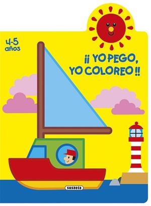 ¡Yo pego, yo coloreo! 4-5 años | 9788467780673 | Busquets, Jordi | Librería Castillón - Comprar libros online Aragón, Barbastro