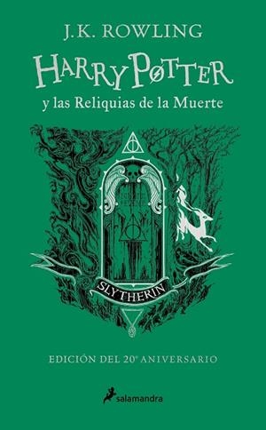 Harry Potter y las reliquias de la muerte (edición Slytherin del 20º aniversario | 9788418797033 | J.K. Rowling | Librería Castillón - Comprar libros online Aragón, Barbastro