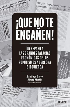 ¡Que no te engañen! | 9788423434411 | Martín, Álvaro ; Calvo, Santiago | Librería Castillón - Comprar libros online Aragón, Barbastro