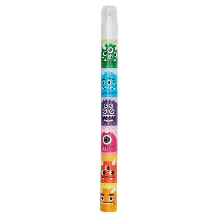 LAPICES COLORES MONSTER APILABLES 6 COLORES 130101 | 810078038597 | Librería Castillón - Comprar libros online Aragón, Barbastro