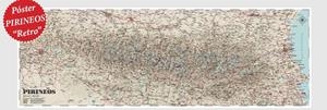 POSTER MAPA PIRINEOS ALPINA 1:450.000 EDICIÓN RETRO | 9788480909549 | ALPINA EDITORIAL | Librería Castillón - Comprar libros online Aragón, Barbastro