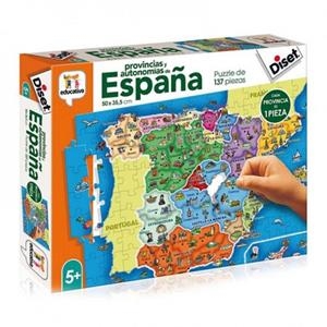 PUZZLE PROVINCIAAS DE ESPAÑA DISET | 8410446689424 | Librería Castillón - Comprar libros online Aragón, Barbastro