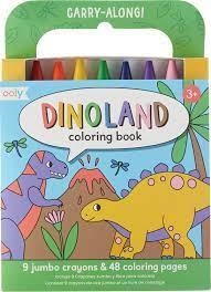 CARRY ALONG COLORING BOOK - DINOLAND | 810078038825 | Librería Castillón - Comprar libros online Aragón, Barbastro