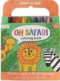CARRY ALONG COLORING BOOK - SAFARI | 810078038832 | Librería Castillón - Comprar libros online Aragón, Barbastro