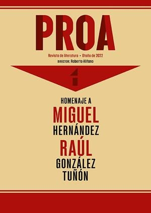 Proa. Revista de literatura. 1 | 9788419026040 | VV.AA | Librería Castillón - Comprar libros online Aragón, Barbastro