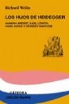 Los hijos de Heidegger | 9788437620510 | Wolin, Richard | Librería Castillón - Comprar libros online Aragón, Barbastro