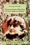 El pensamiento filosófico de Lou Andreas-Salomé | 9788437615288 | González, Arantzazu | Librería Castillón - Comprar libros online Aragón, Barbastro